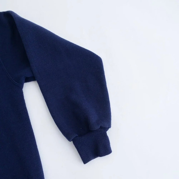 Vintage 90S Russell Athletics Penn State University Navy Zip Up Sweatshirt - Picture 5 of 12